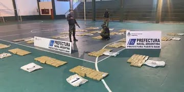 Prefectura Naval Argentina secuestró marihuana en San Ignacio