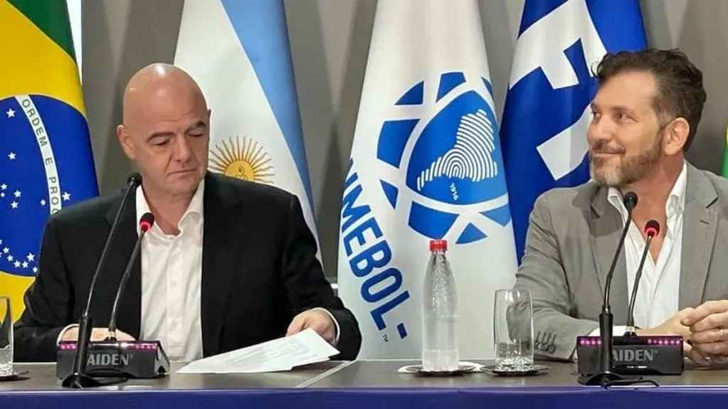 El presidente de la FIFA y el presidente de la CONMEBOL, se reunieron para decidir la sede del mundial Sub 20 de futbol.