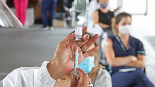 Campaña de vacunación contra el coronavirus en la Argentina