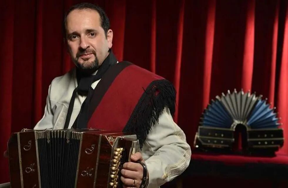Juan Manuel Alzogaray, bandoneonista del Chaqueño. (Web)