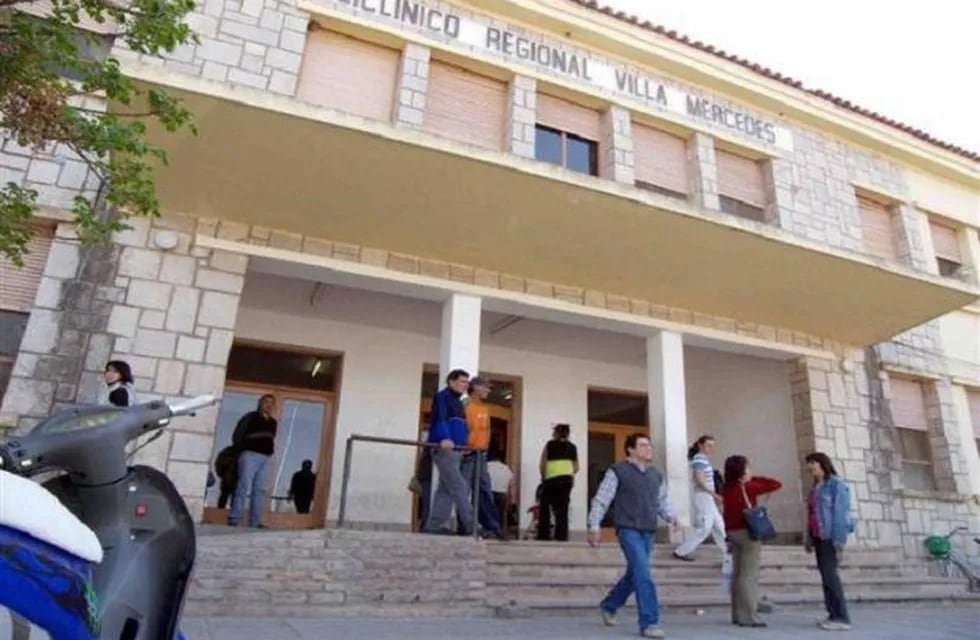 Hospital Villa Mercedes (San Luis), ciudad donde se registran mas de 1.000 contagios.