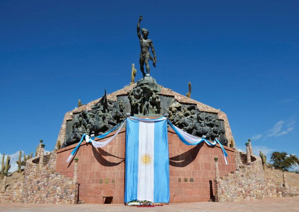 Monumento a los Héroes de la Independencia, en Humahuaca, Jujuy
