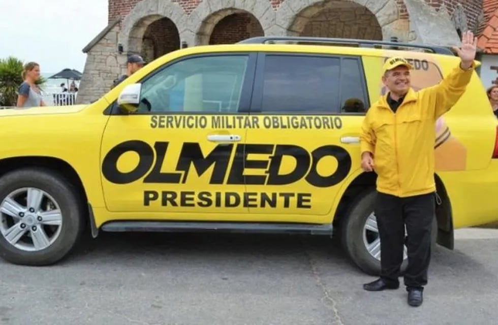 El polémico diputado nacional y precandidato a presidente Alfredo Olmedo empieza a construir su fuerza política también en el Departamento Santa María.