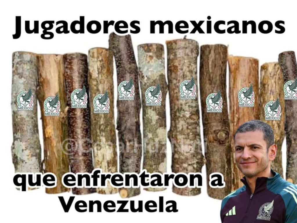Los memes tras la derrota de México ante Venezuela.