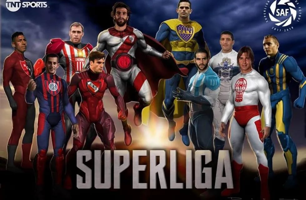 La Superliga con sus super héroes, sin Talleres ni Belgrano.