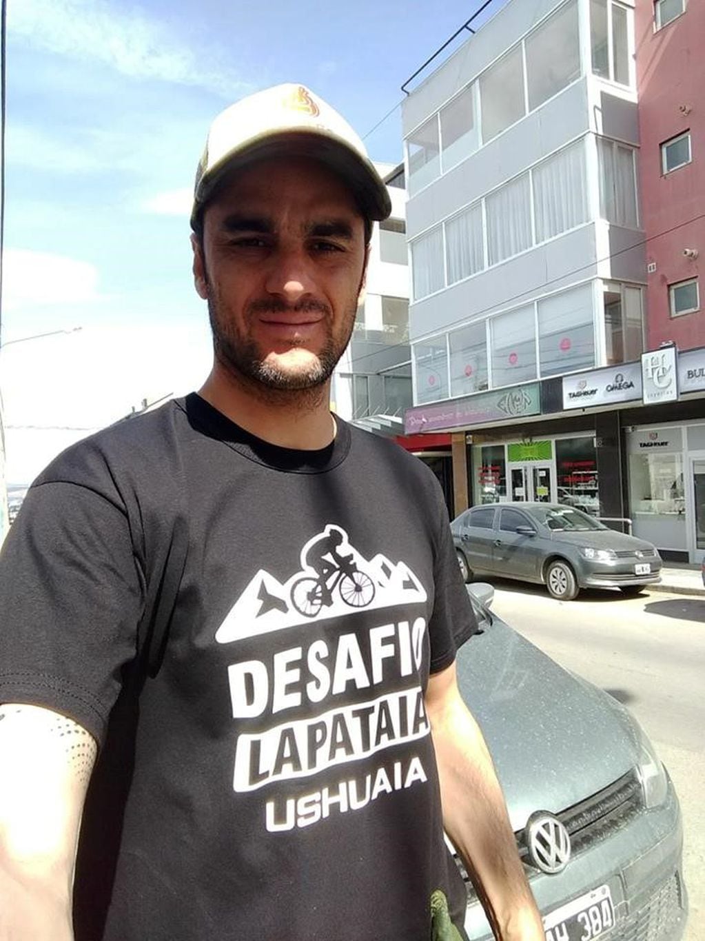 Gabriel Heredia, director revista "El Fuego Deportivo" y organizador de "Desafío Lapataia".