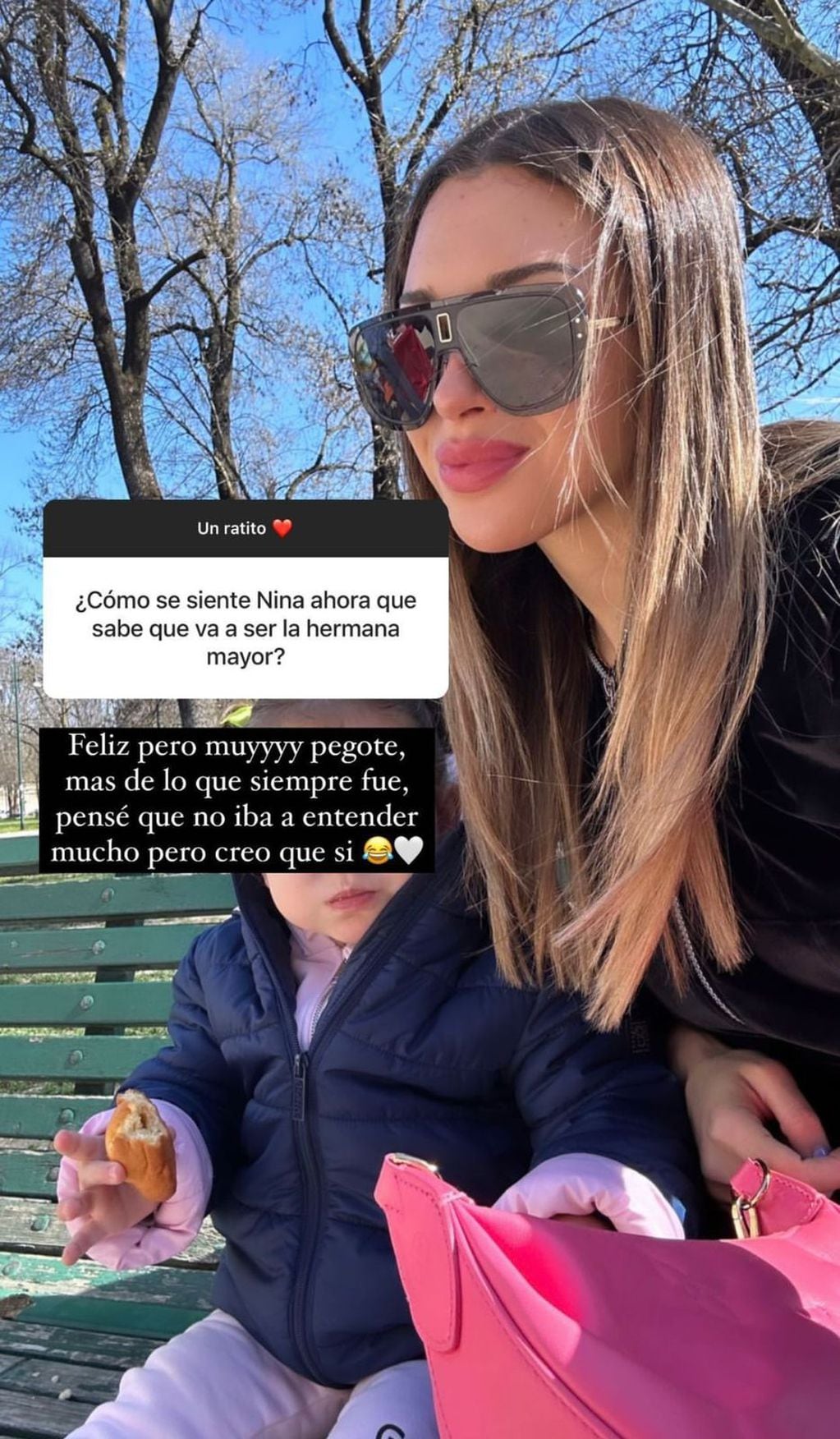 Agustina Gandolfo respondió preguntas de sus seguidores en Instagram.
