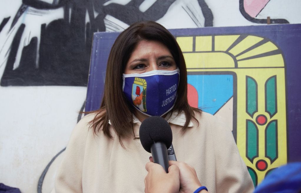 Patricia Armella, candidata a diputada provincial en segundo término por el Frente de Todos-PJ.