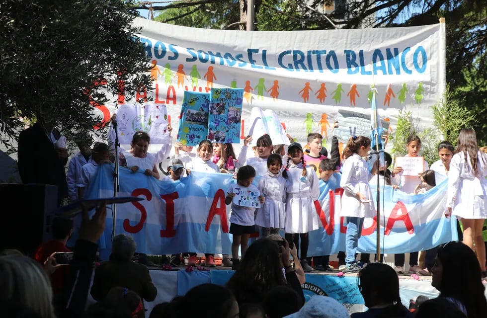 Grito Blanco contra pasteras en Gualeguaychú