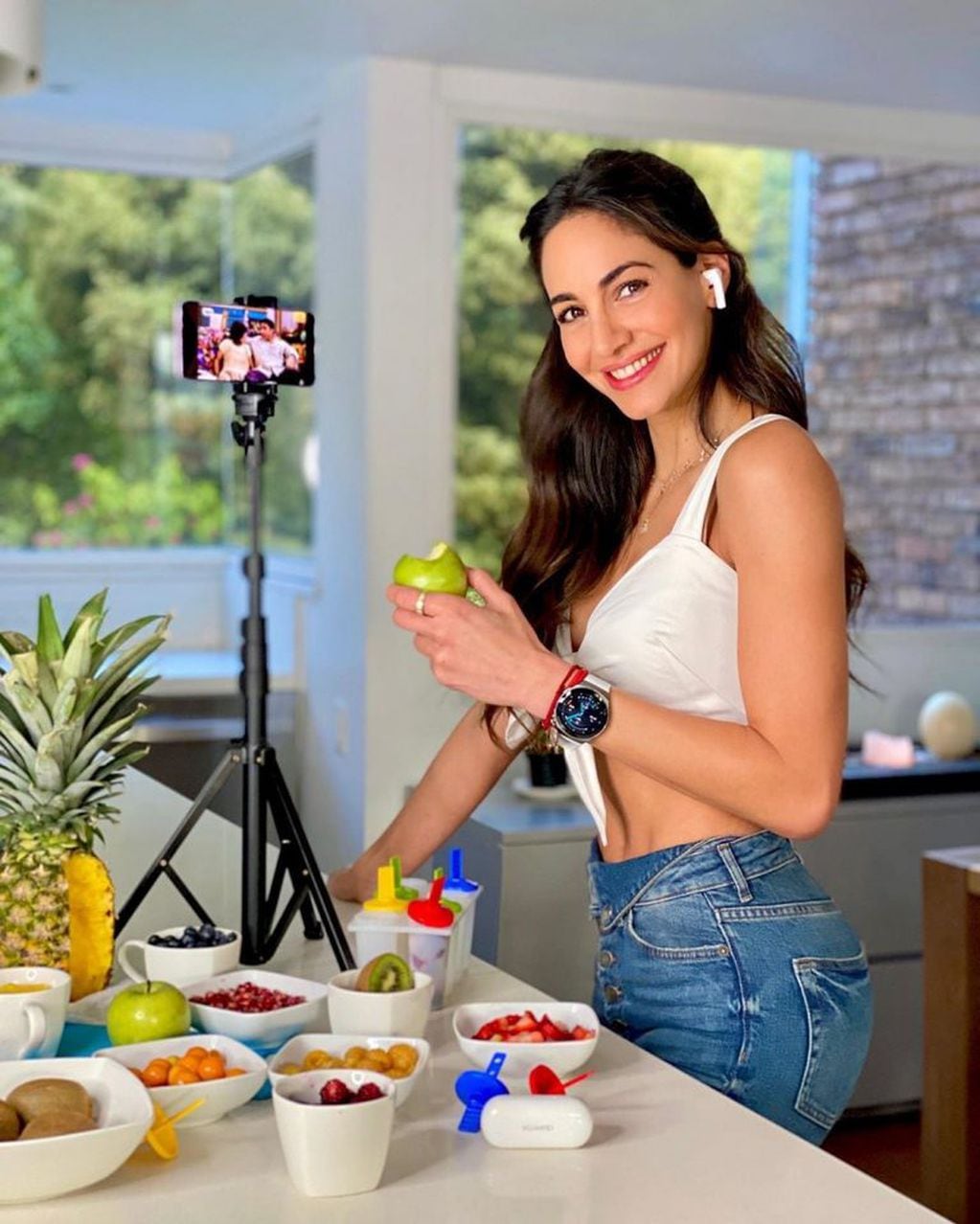Valerie Domínguez es una reconocida influencer fitness. (Instagram/valeriedomi)