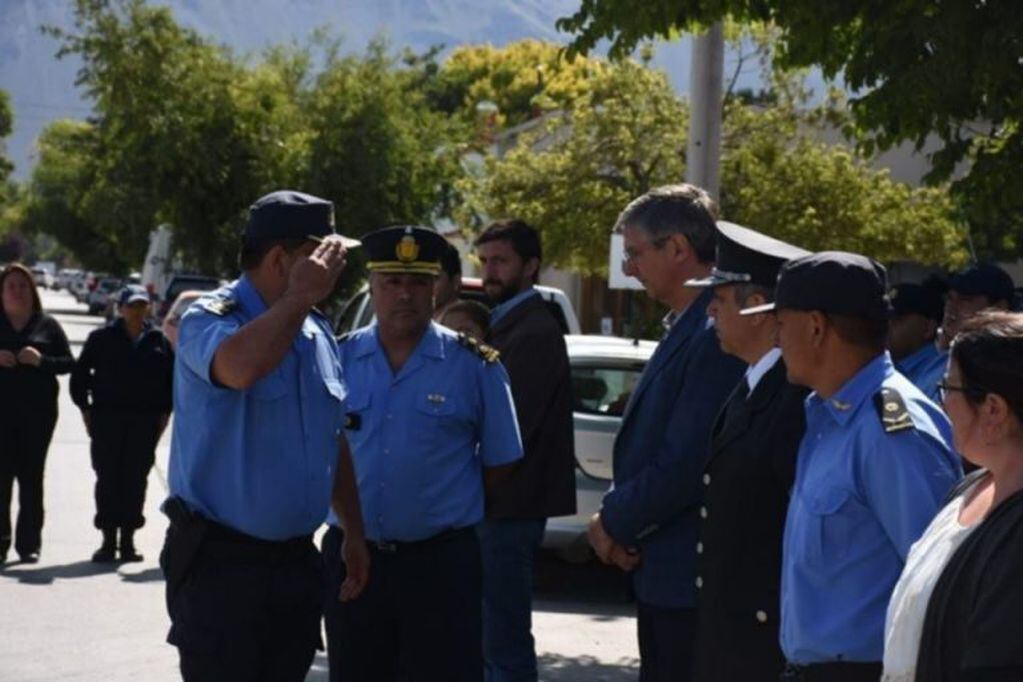 Varias autoridades estuvieron presentes en la asunción del nuevo jefe de la Policía.