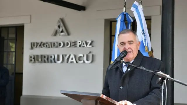 Jaldo en Burruyacu inauguró el Juzgado de Paz