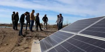 Innovador proyecto de riego por goteo con energía solar en el Valle de Uco