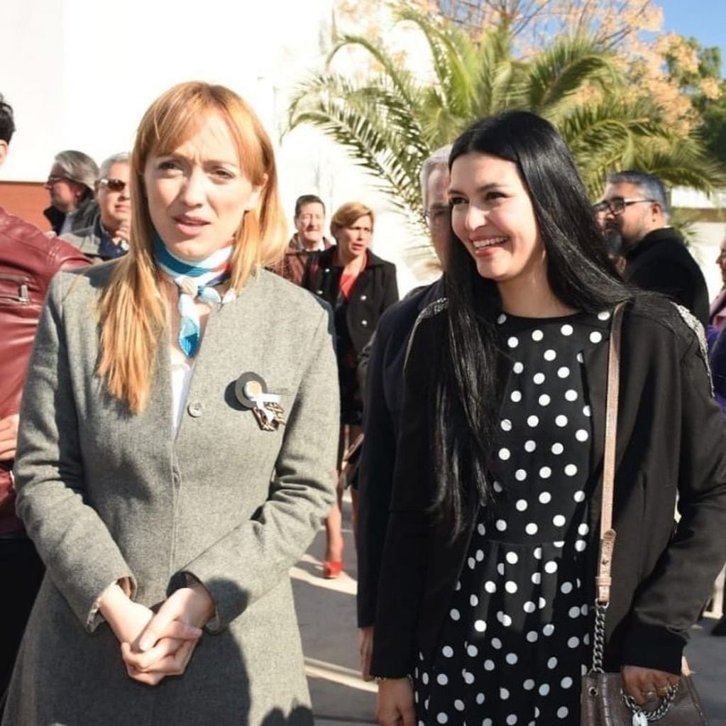 Anabel Fernández Sagasti y Flor Destéfanis. Foto: Instagram Flor Destéfanis.
