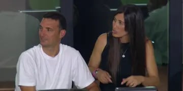 Scaloni fue a ver a Messi