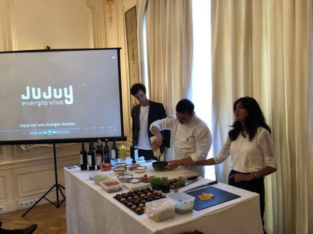 Los vinos de extrema altura que se producen en Jujuy, fueron protagonistas en la Embajada de Argentina en Francia