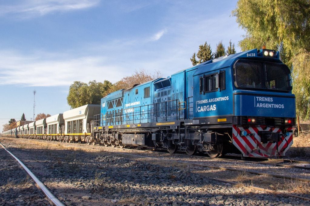 El tren de carga que incluye a Mendoza en su recorrido trasladó el volumen más alto de carga de los últimos 29 años.