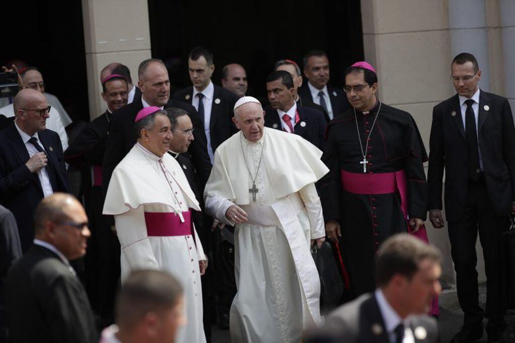 El pontífice se encuentra en el país para participar en la Jornada Mundial de la Juventud (EFE).