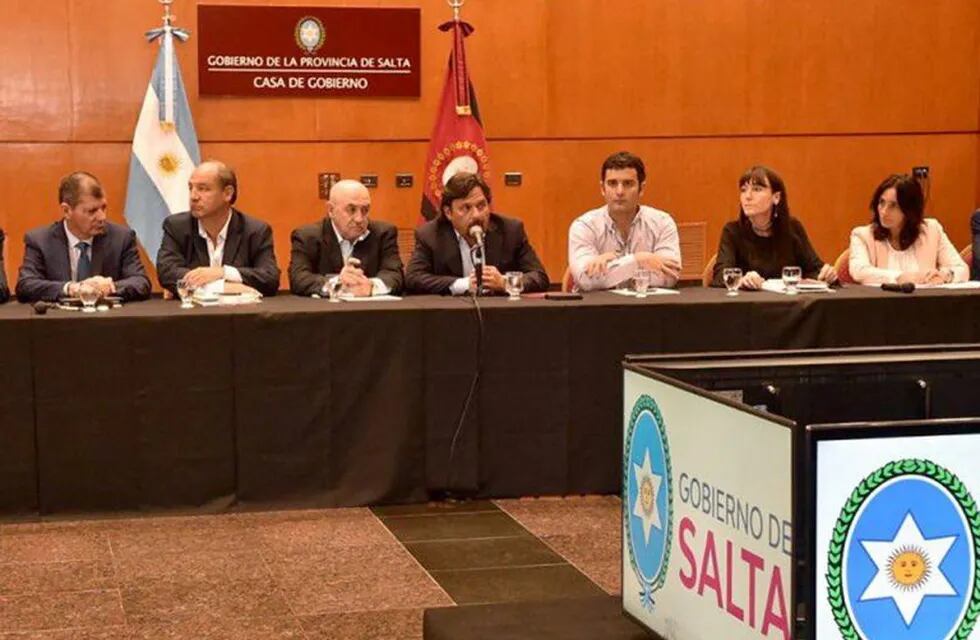 Mesa multisectorial por la emergencia sanitaria de Salta (Gobierno de Salta)