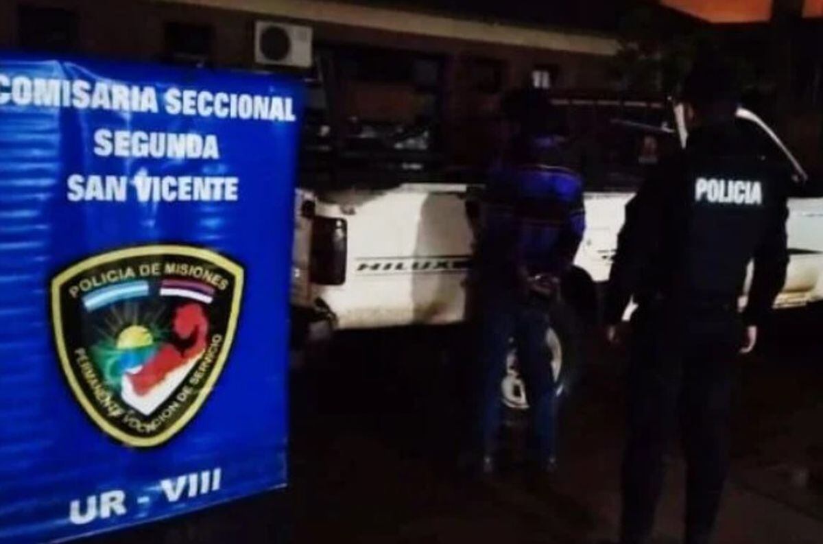 San Vicente: manejaba una camioneta robada y terminó detenido.