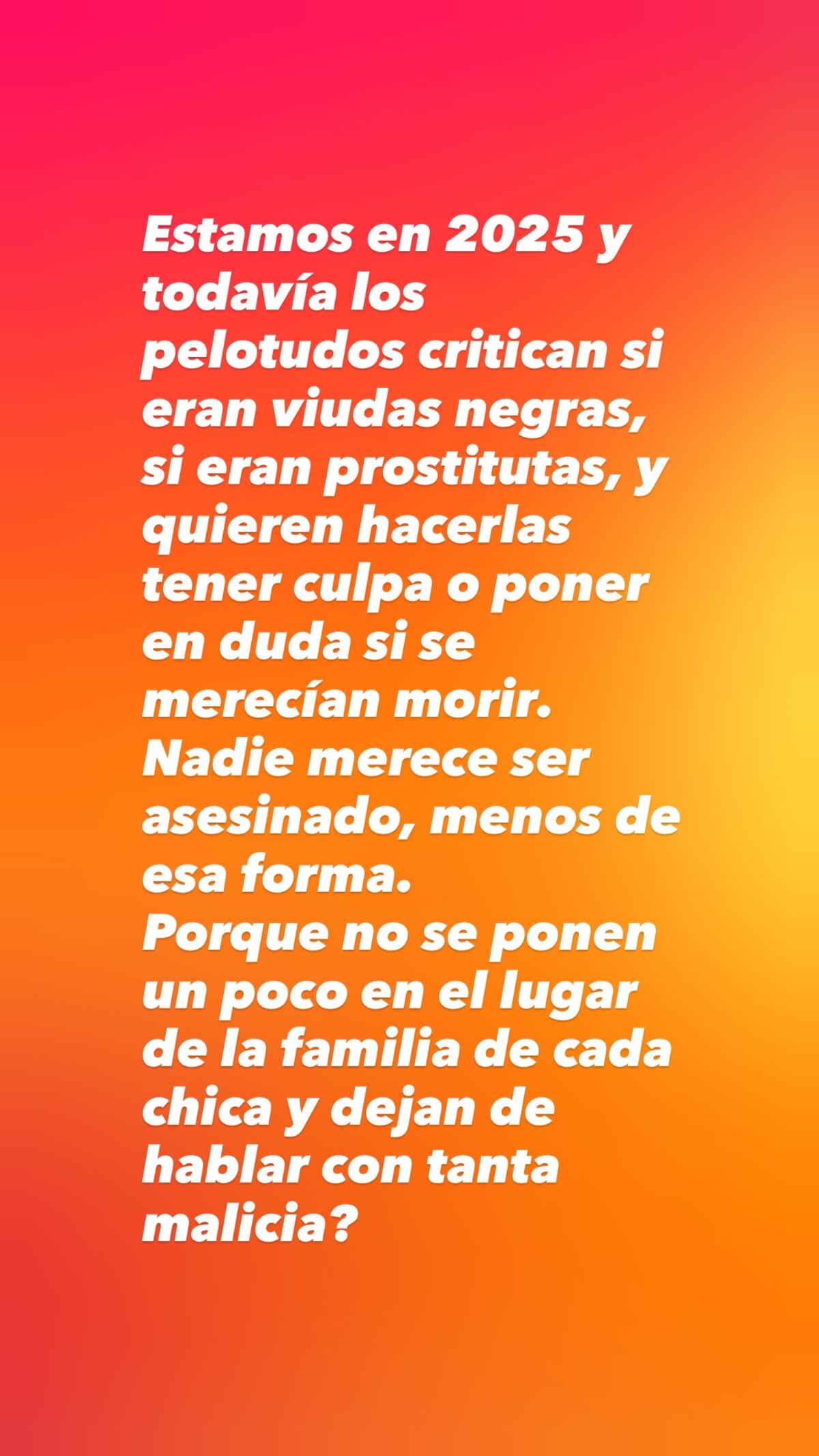 Morena Rial en Instagram.