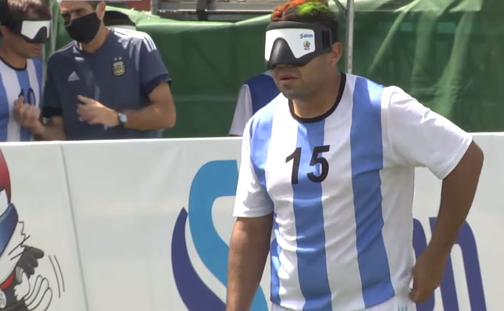 Maxi el "Tanque" Espinillo, fue una de las figuras del partido, en el empate de Argentina con Japón.
