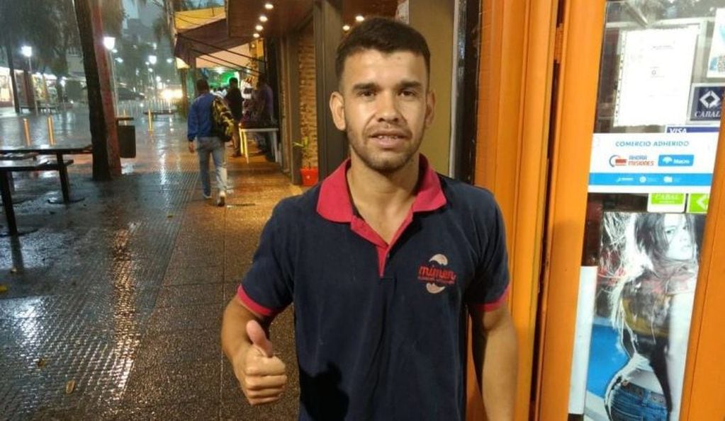 Sandro Antiveros, también un jugador figura en el Mundiade Futsal. (MisionesOnline)
