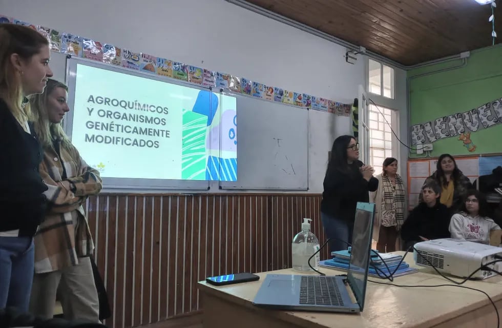 Charlas de la Secretaría de Gestión Ambiental de Tres Arroyos en instituciones educativas