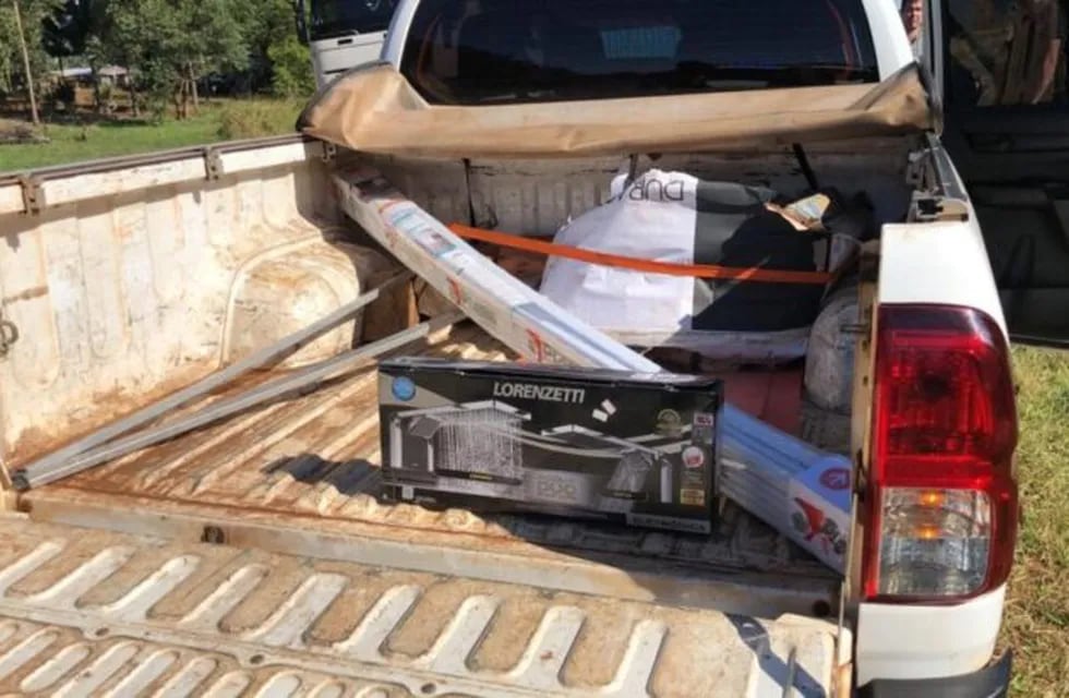 San Pedro: secuestraron un vehículo de Energía de Misiones con contrabando