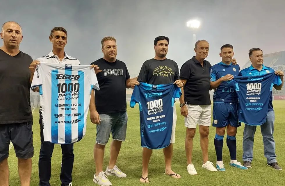 Atlético de Rafaela reconoció a Ale Castro, Gonzalo del Bono y Claudio Bieler