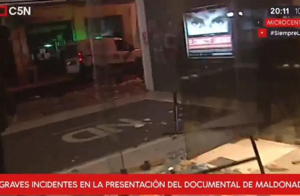 Incidentes en el estreno del documental sobre Santiago Maldonado.