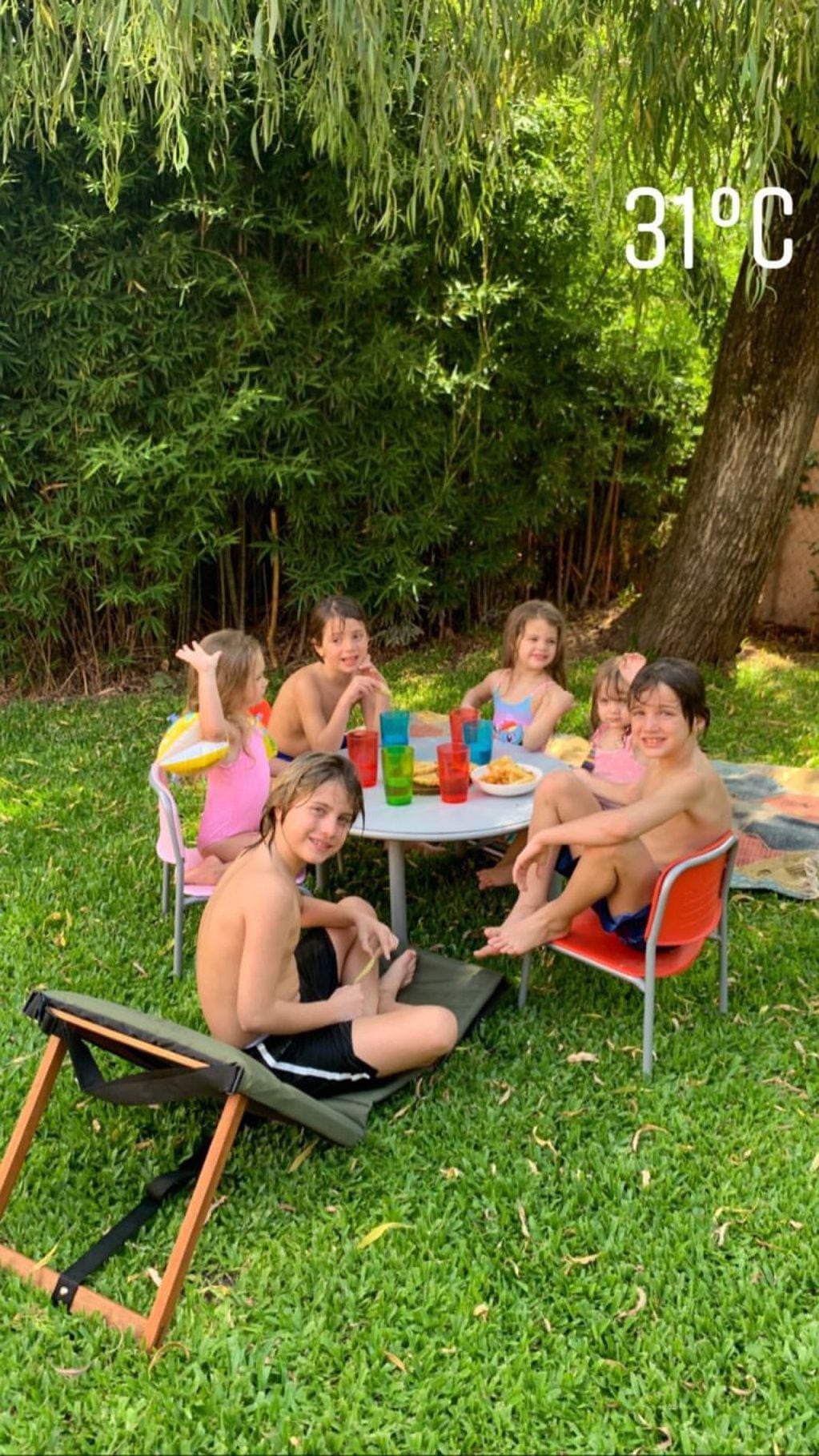 Los hijos de Wanda Nara y la hija de Zaira recibieron juntos el 2019