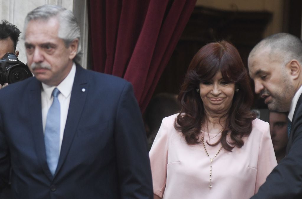 Desde el seno del kirchnerismo ven con malos ojos que Alberto Fernández no ceda su posición a Cristina Kirchner. Foto: Federico López Claro.
