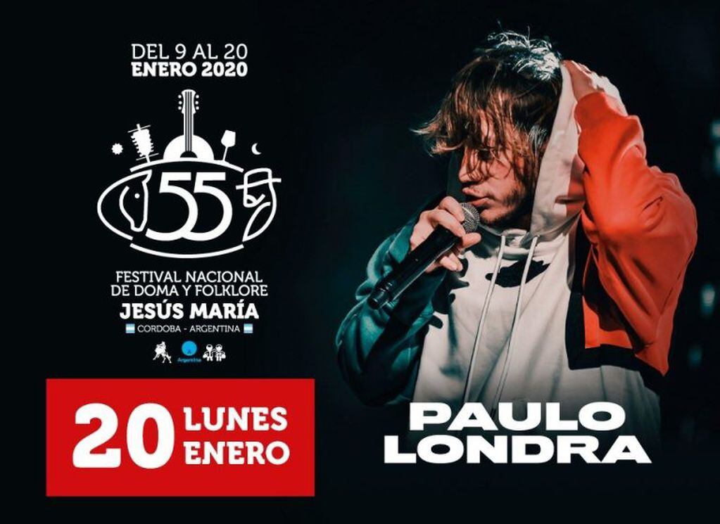 Paulo Londra en Jesús María 2020 (Festival)