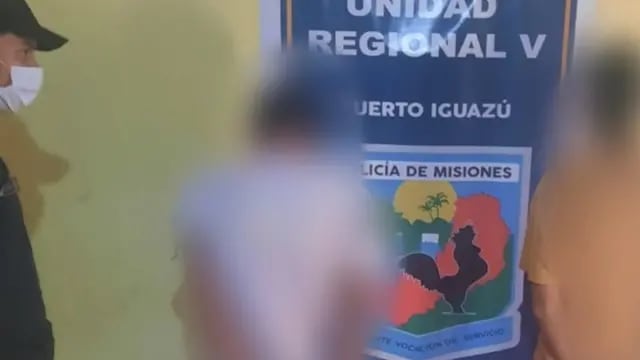 Dos individuos detenidos tras robar objetos en Puerto Iguazú