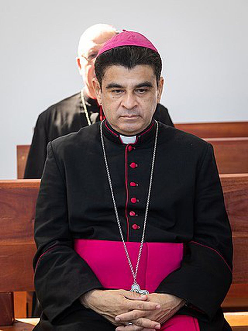 Rolando Álvarez, el obispo nicaragüense condenado a 26 años de prisión. Foto: Web.