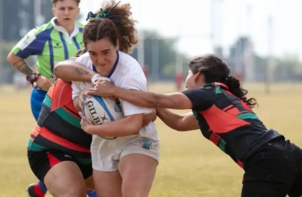 Pumai no pudo en el clásico cuyano contra Jockey de San Juan, en el Nacional de Clubes de rugby femenino.