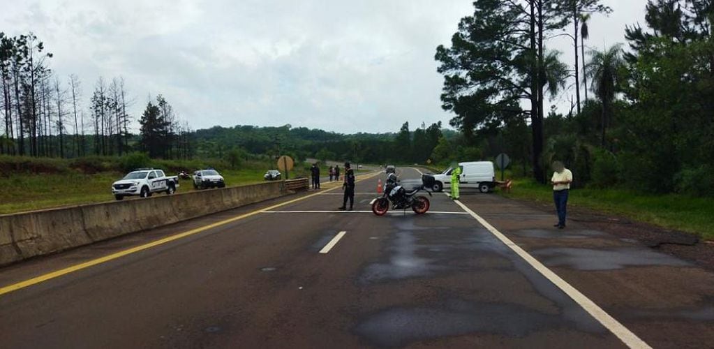 Siniestro fatal en Loreto: un motociclista fallecido.