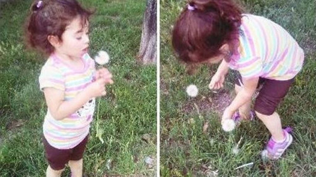 Franchesca, la niña de 2 años que falleció este domingo (Telefenoticias)