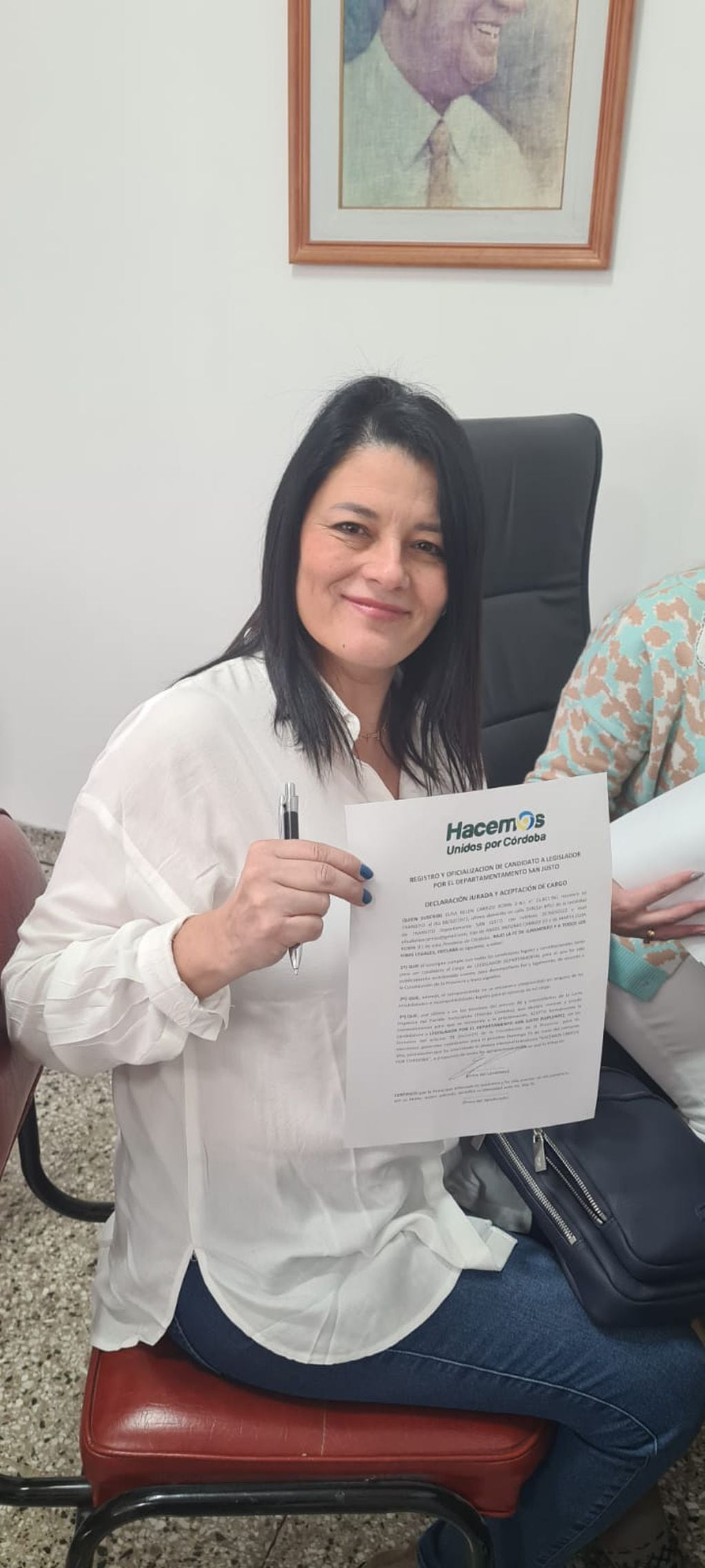 Elisa Carrizo candidata a legisladora Hacemos unidos por Córdoba