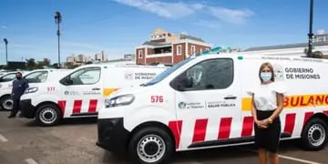 La red de traslados de Misiones incorporó 13 nuevas ambulancias