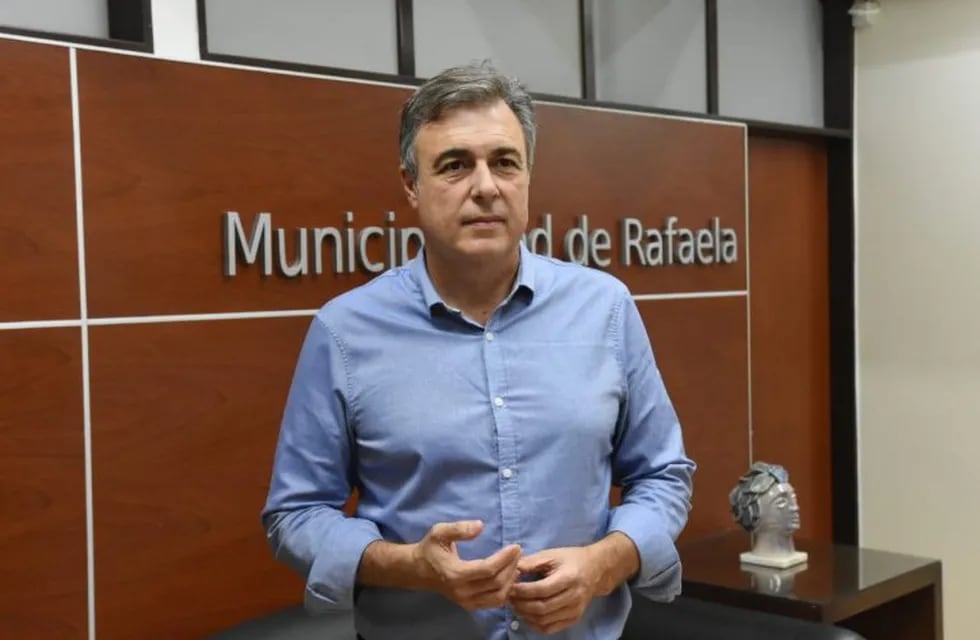 El Intendente de Rafaela, Luis Castellano habló de lo que sucedió este jueves. (Prensa Municipalidad de Rafaela)