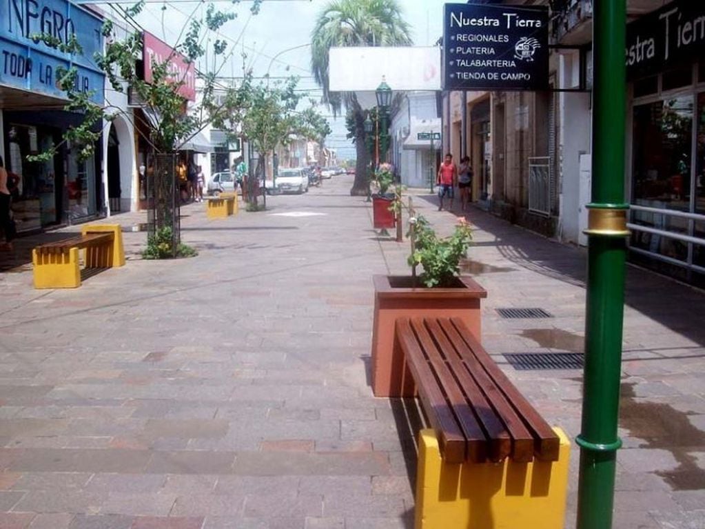 Peatonal de Concepción del Uruguay/Web
 