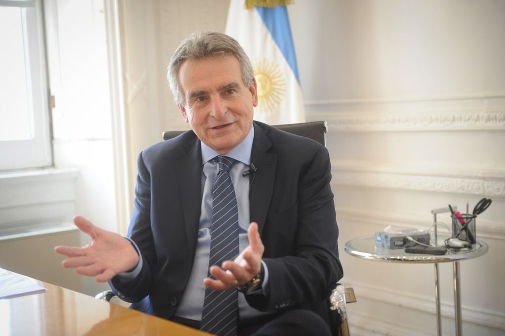 Entrevista a Agustín Rossi Jefe de Gabinete de Ministros. Foto: Federico López Claro.