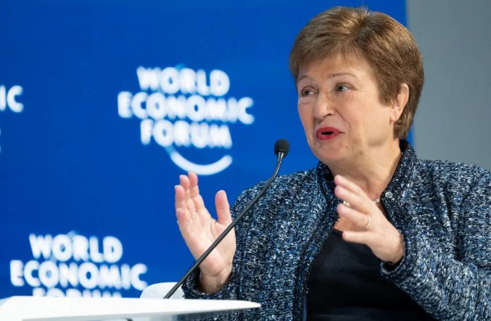 La directora gerente del FMI, Kristalina Georgieva. (DPA)