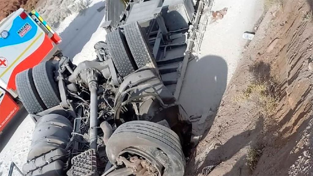 Accidente camionero en Chile