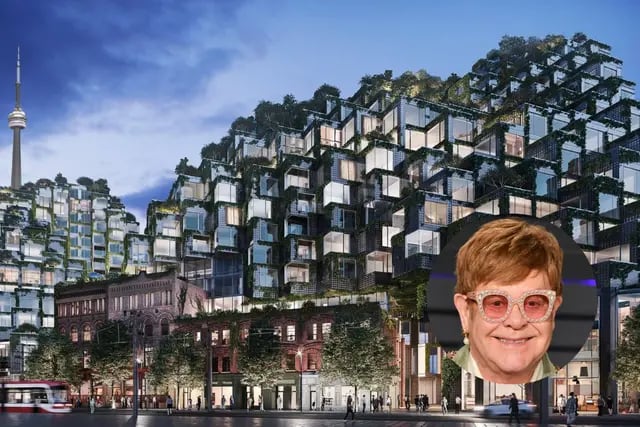 La futurista casa de Elton John en Toronto