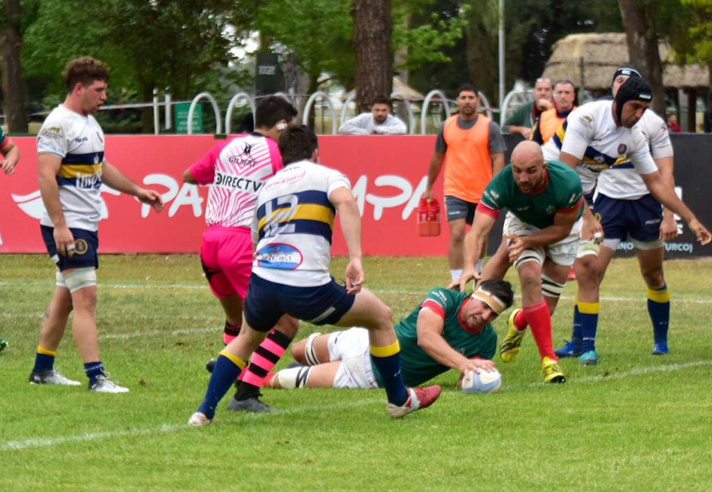Rugby, Jockey club de Villa María vs Gimnasia y Esgrima de Rosario , torneo del interior A (La Voz)