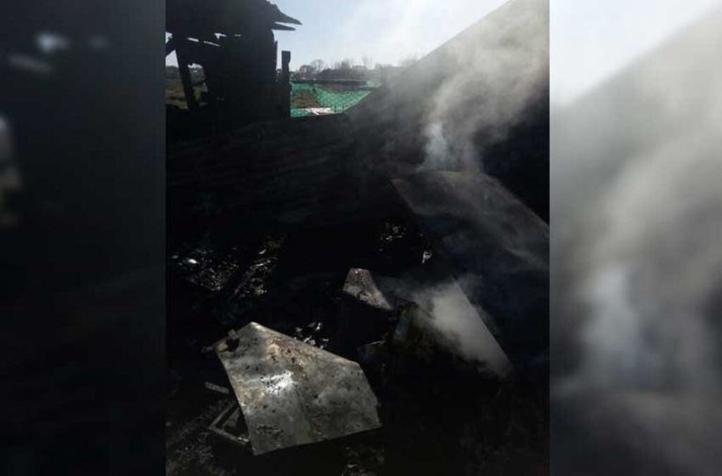 Se incendió la casa de una familia en Mar del Plata y piden ayuda a los vecinos