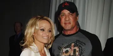Pamela Anderson y Sylvester Stallone